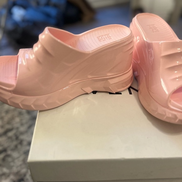 Givenchy Pink Platform Sandals - Picture 8 of 10